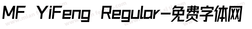 MF YiFeng Regular字体转换